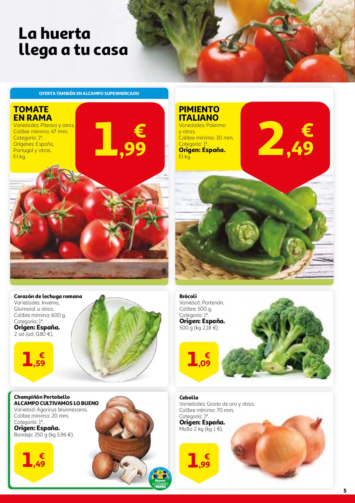 Gana en ahorro Alcampo. Página 05
