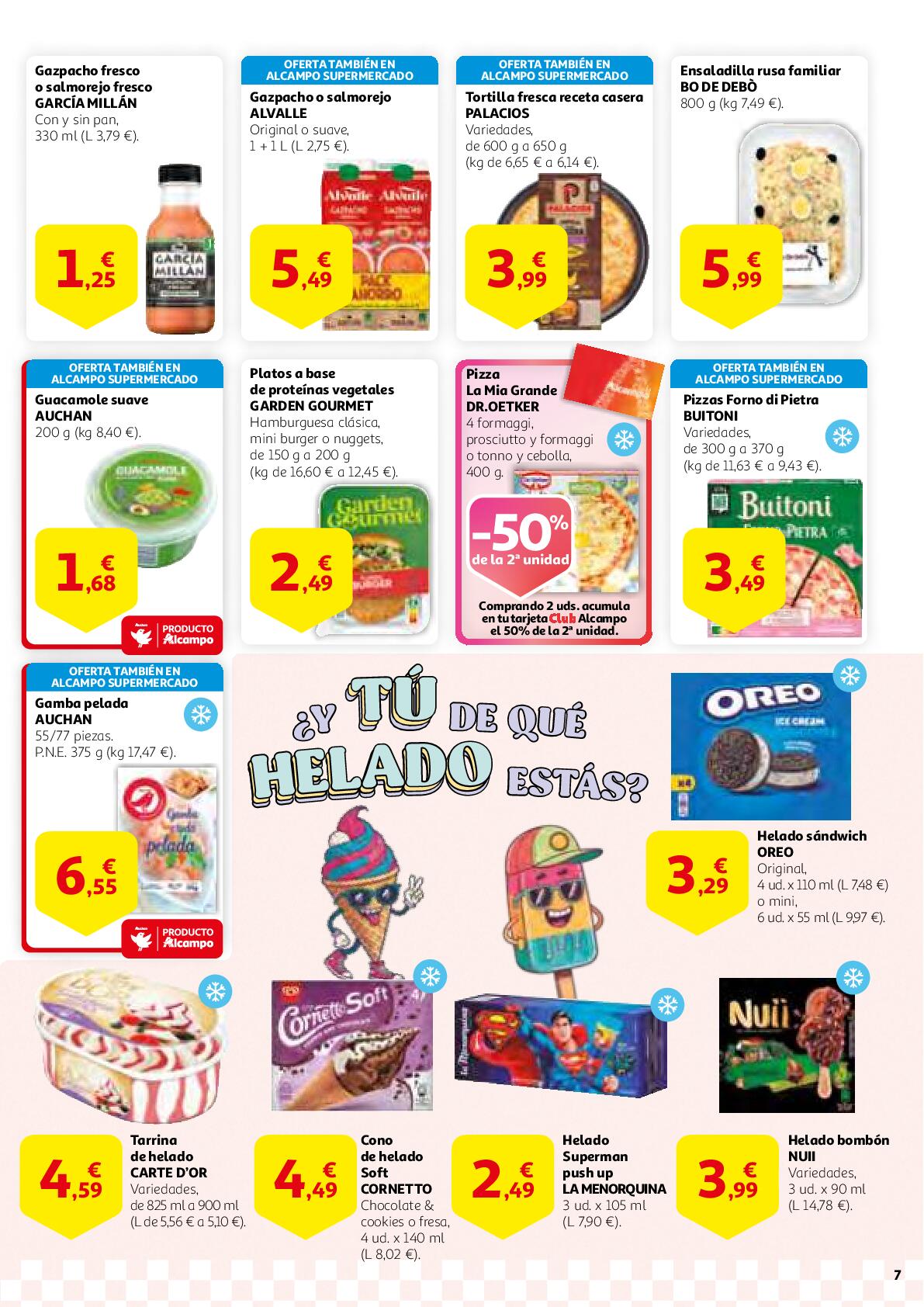 Gana en ahorro Alcampo. Página 07