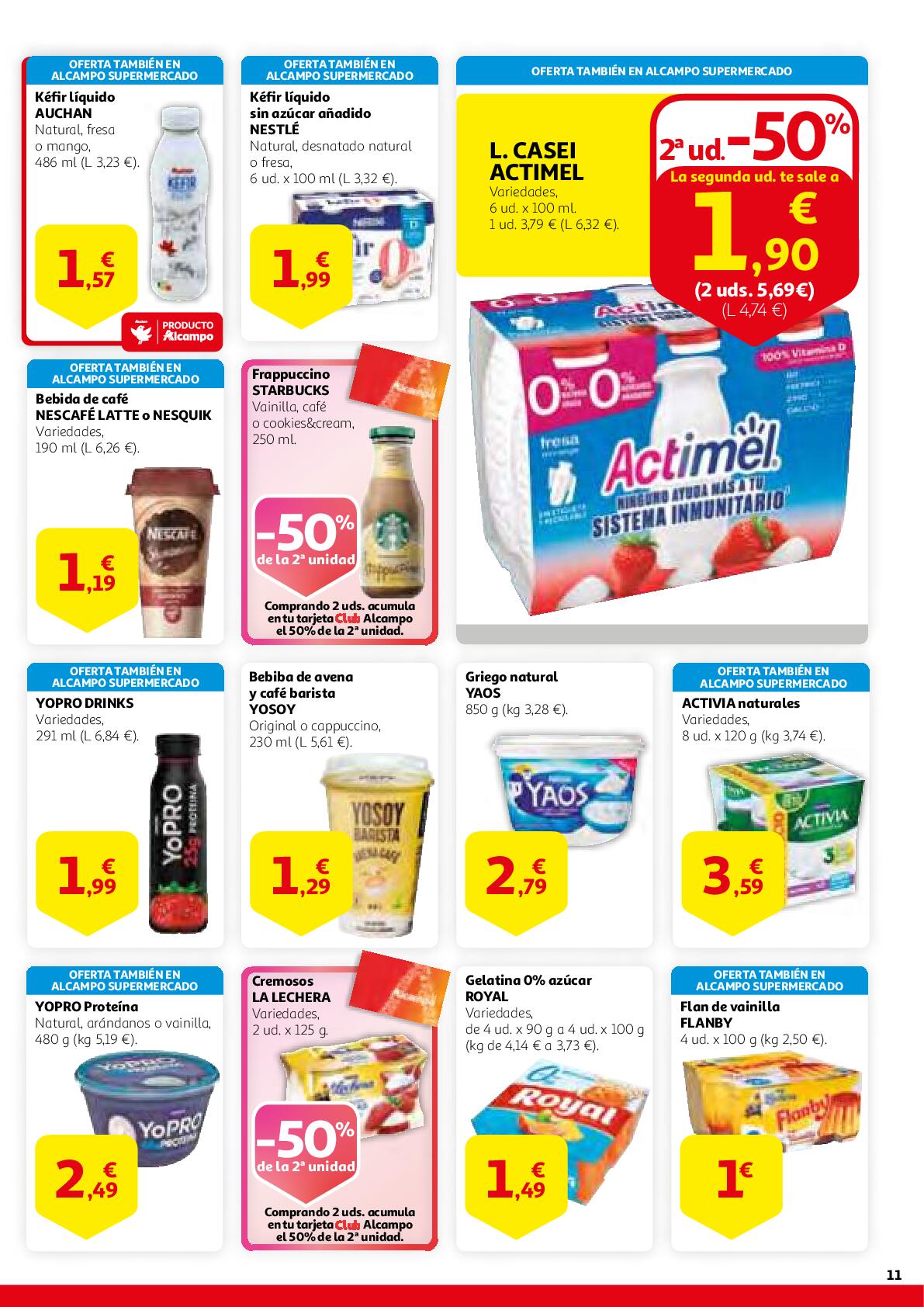 Gana en ahorro Alcampo. Página 11