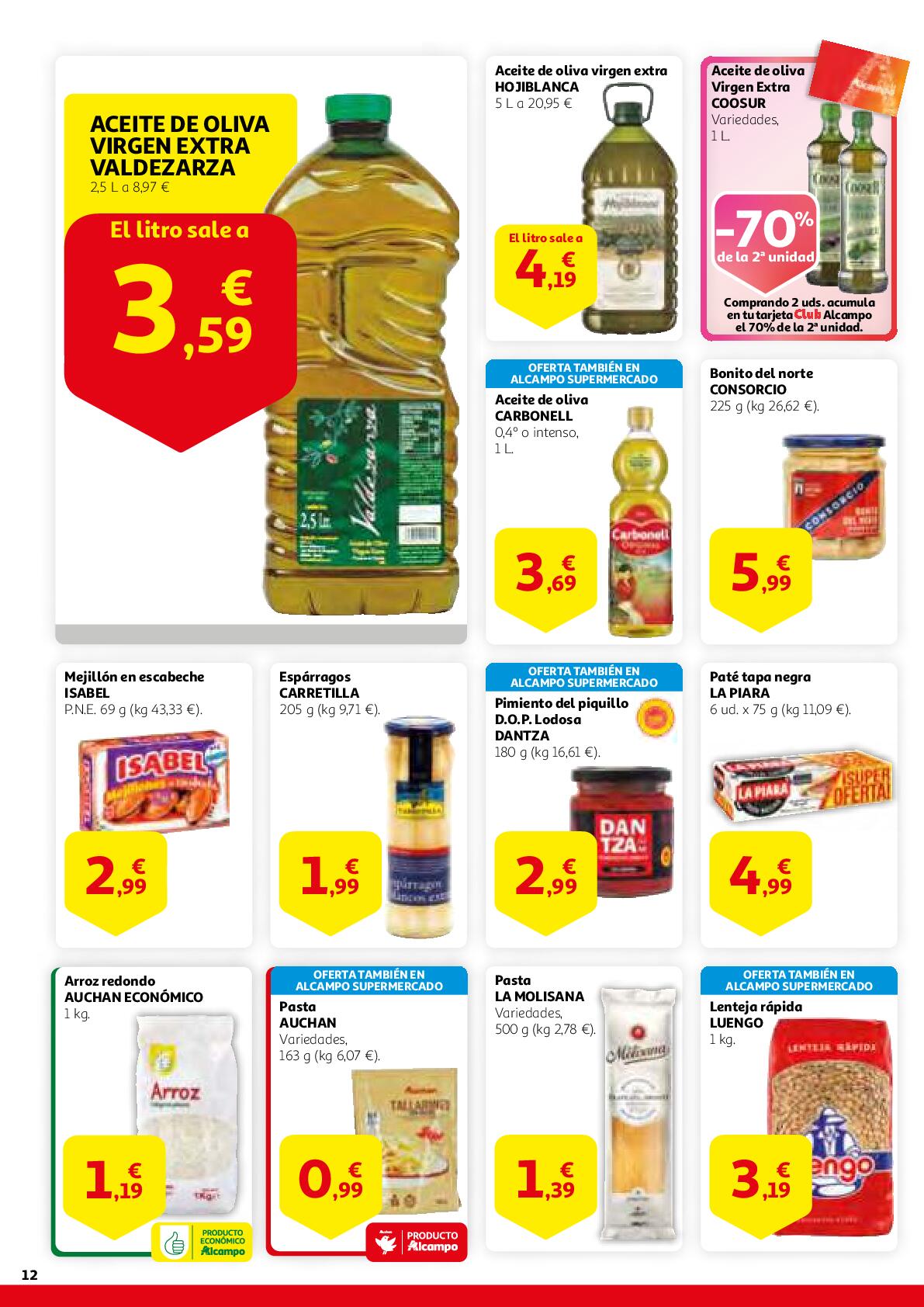 Gana en ahorro Alcampo. Página 12