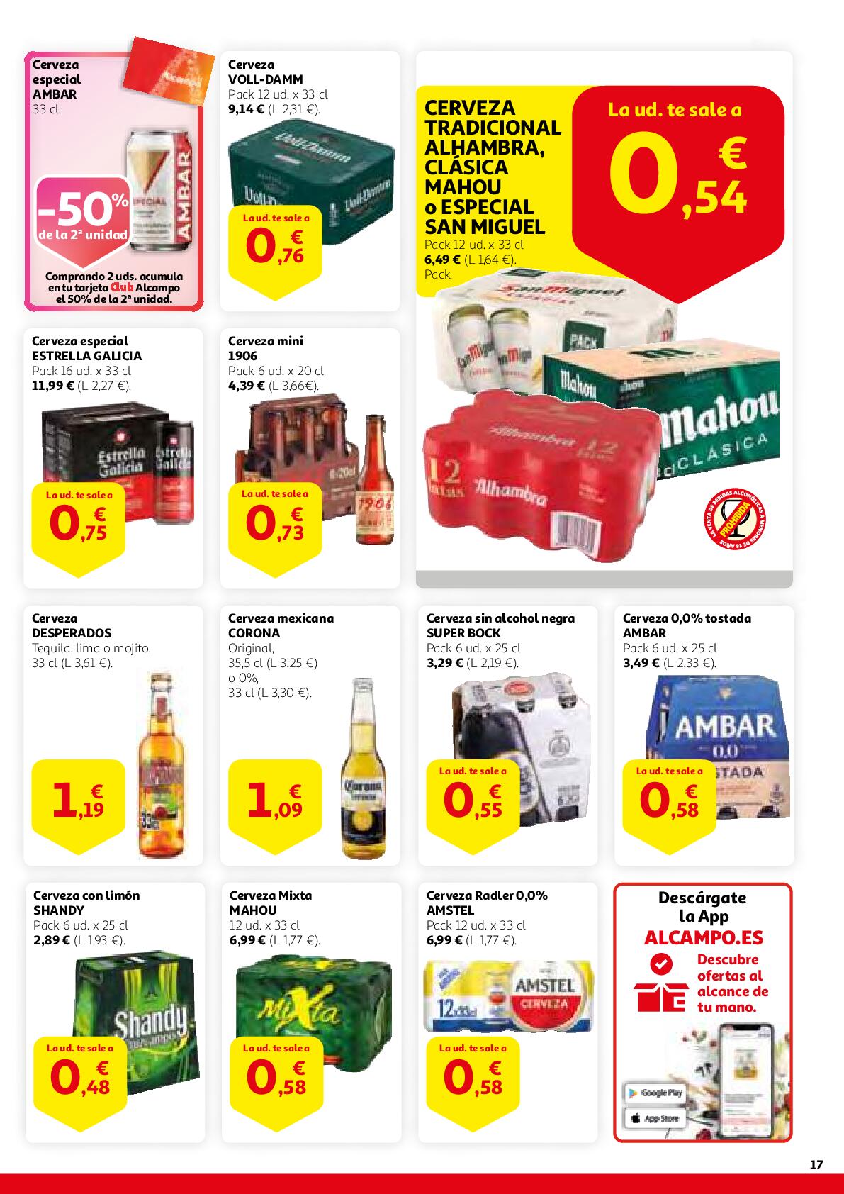 Gana en ahorro Alcampo. Página 17