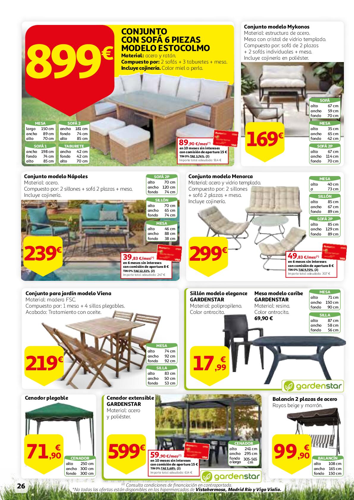 Gana en ahorro Alcampo. Página 26