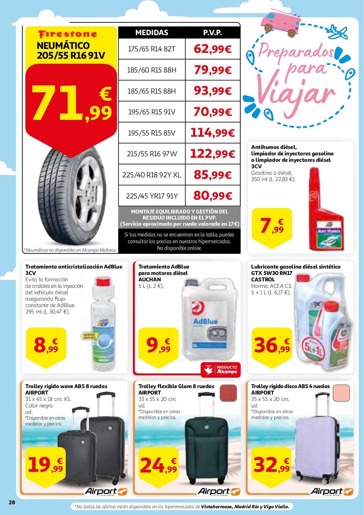 Gana en ahorro Alcampo. Página 28