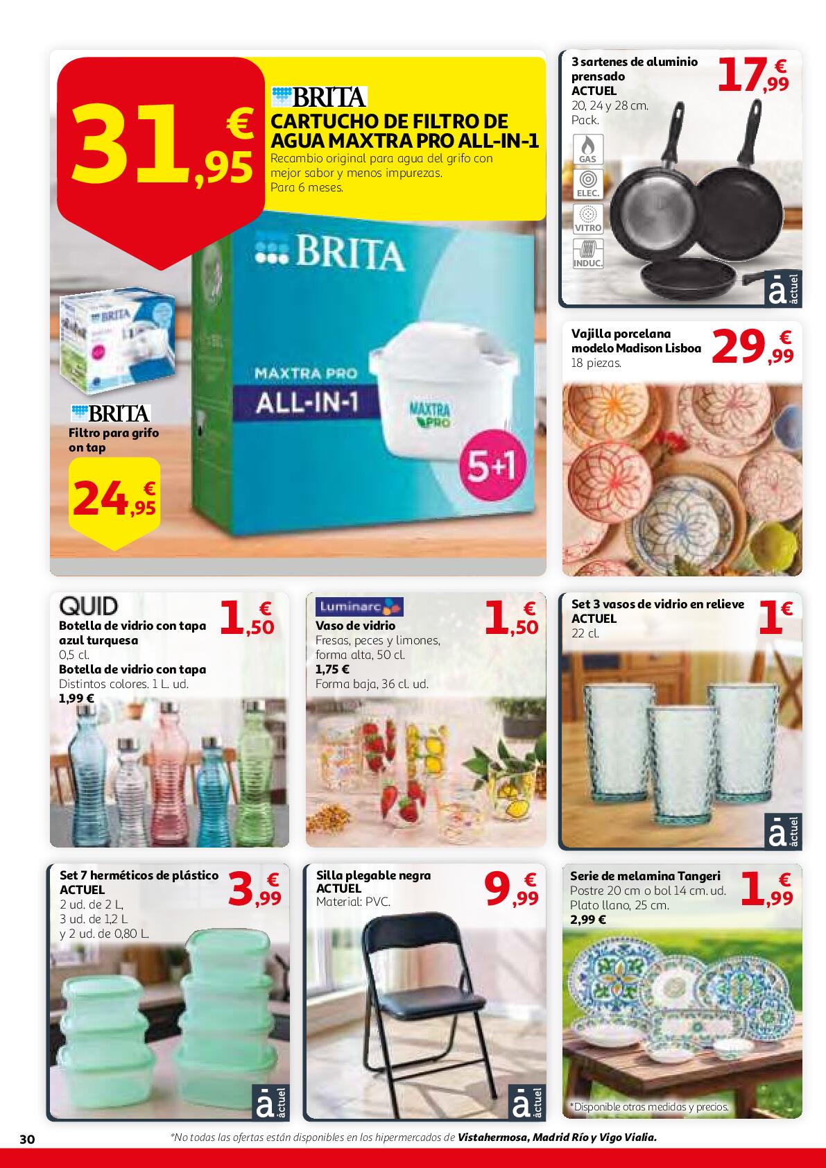 Gana en ahorro Alcampo. Página 30