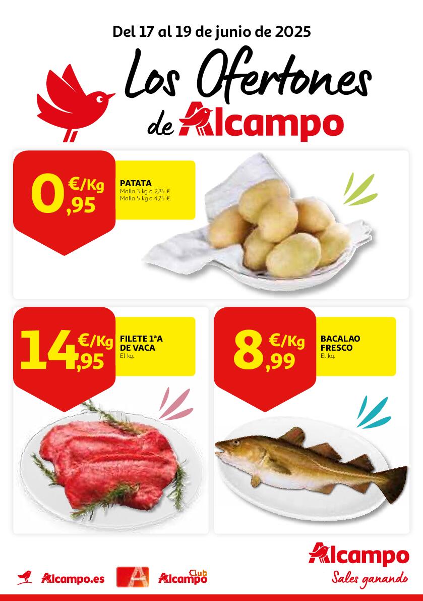 Los ofertones de Alcampo Alcampo. Página 01