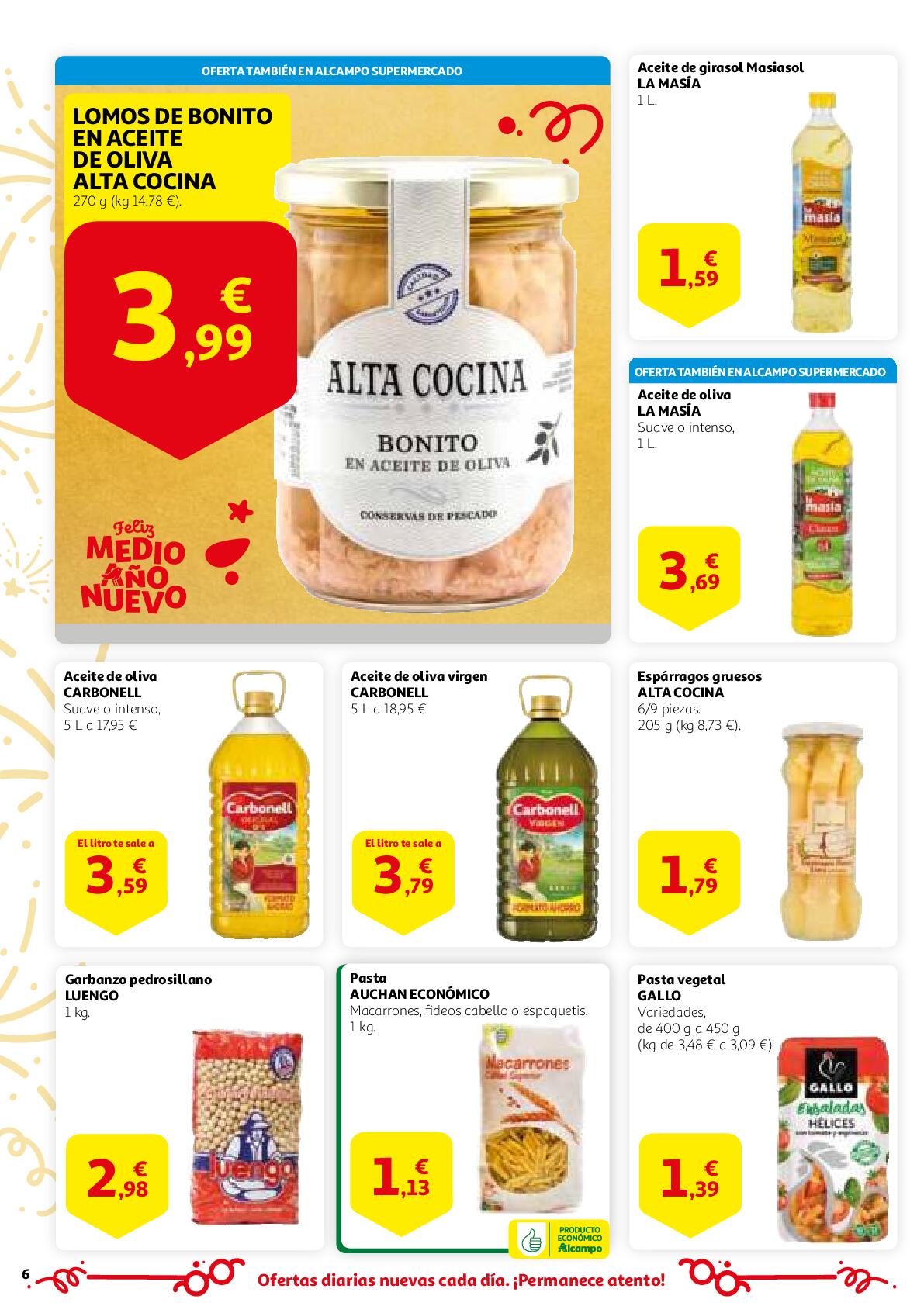 Ofertas aniversario Alcampo. Página 06