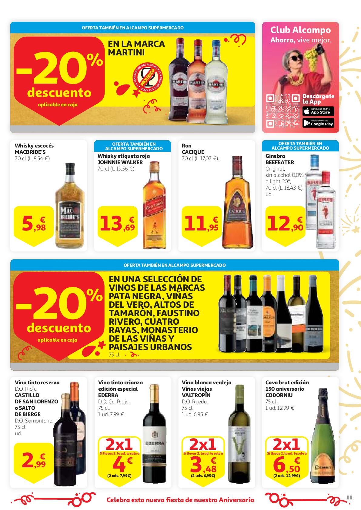 Ofertas aniversario Alcampo. Página 11