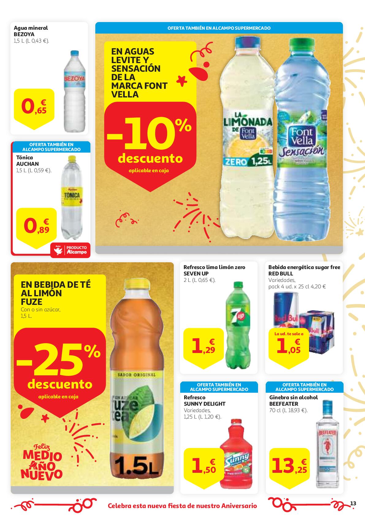 Ofertas aniversario Alcampo. Página 13