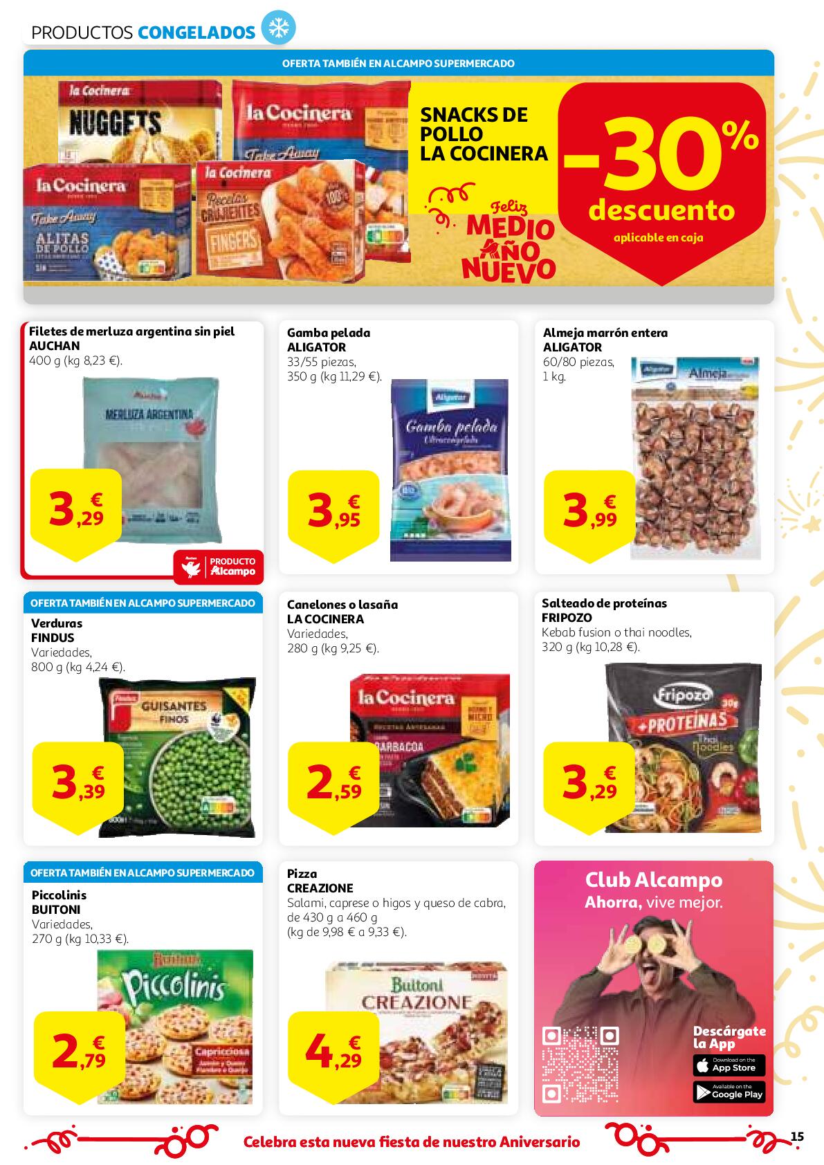 Ofertas aniversario Alcampo. Página 15