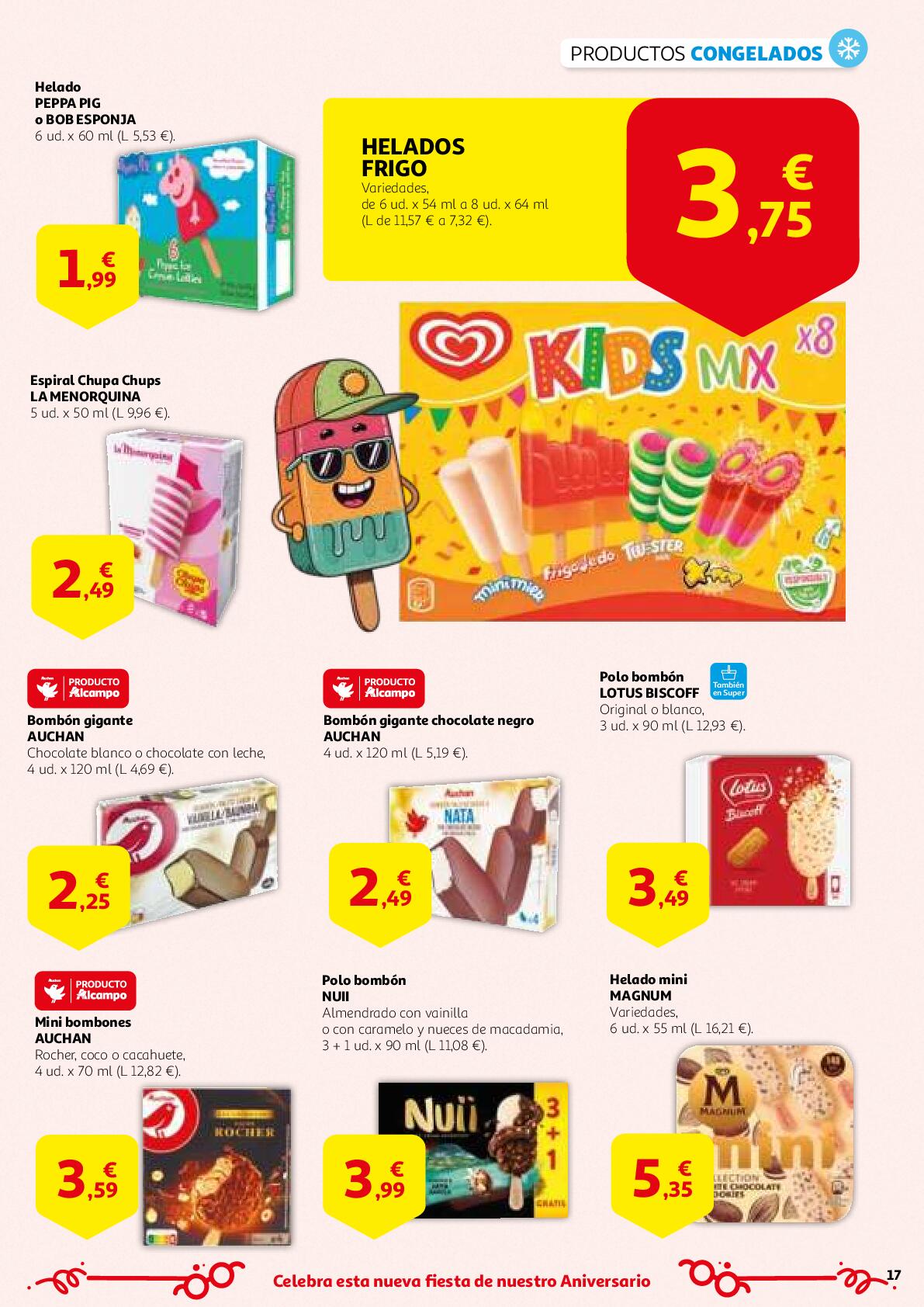 Ofertas aniversario Alcampo. Página 17