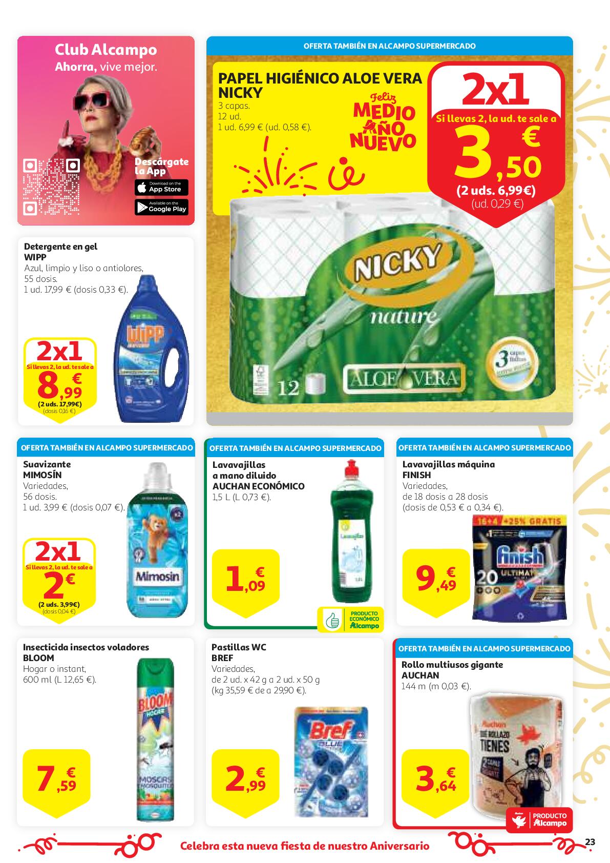 Ofertas aniversario Alcampo. Página 23