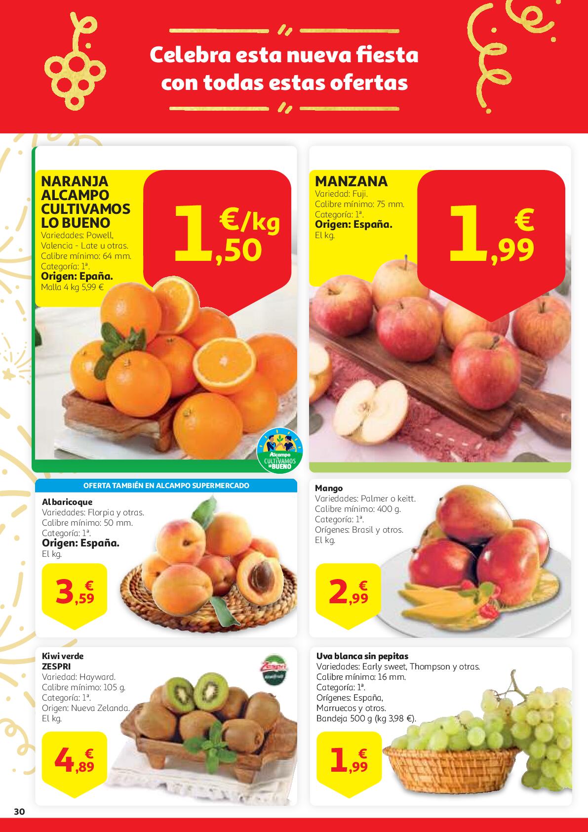 Ofertas aniversario Alcampo. Página 30