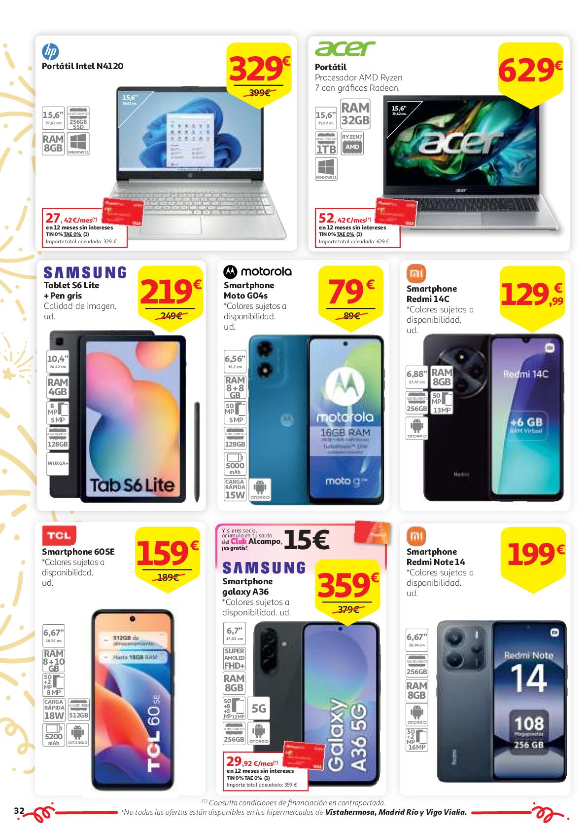 Ofertas aniversario Alcampo. Página 32