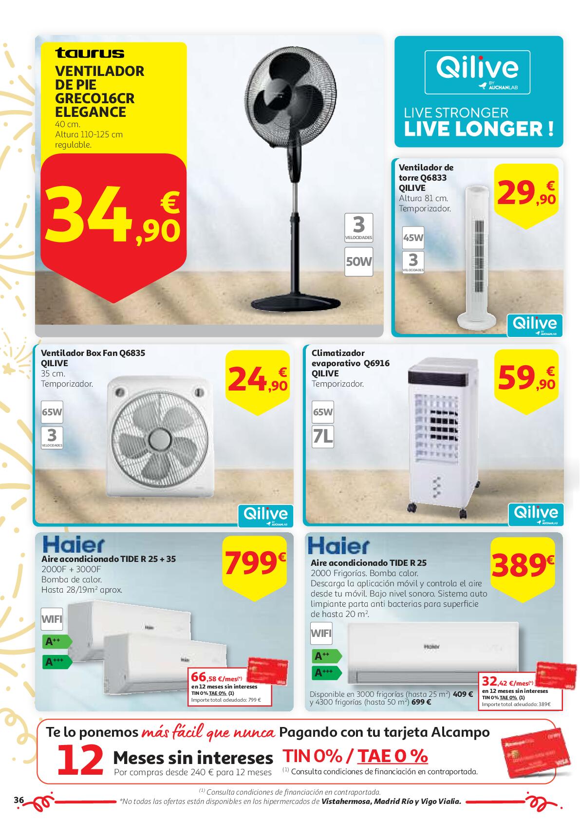 Ofertas aniversario Alcampo. Página 36