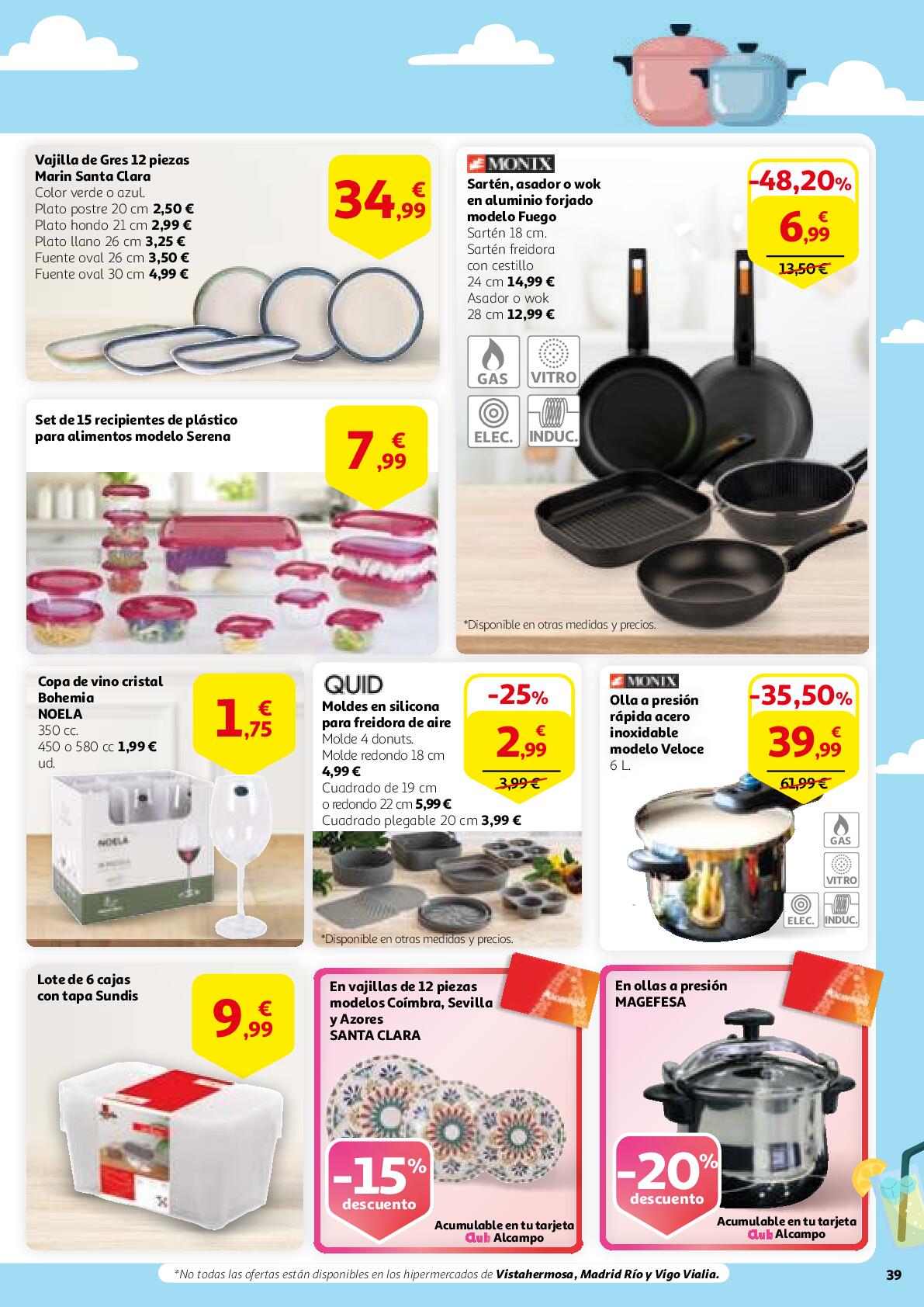 Ofertas aniversario Alcampo. Página 39