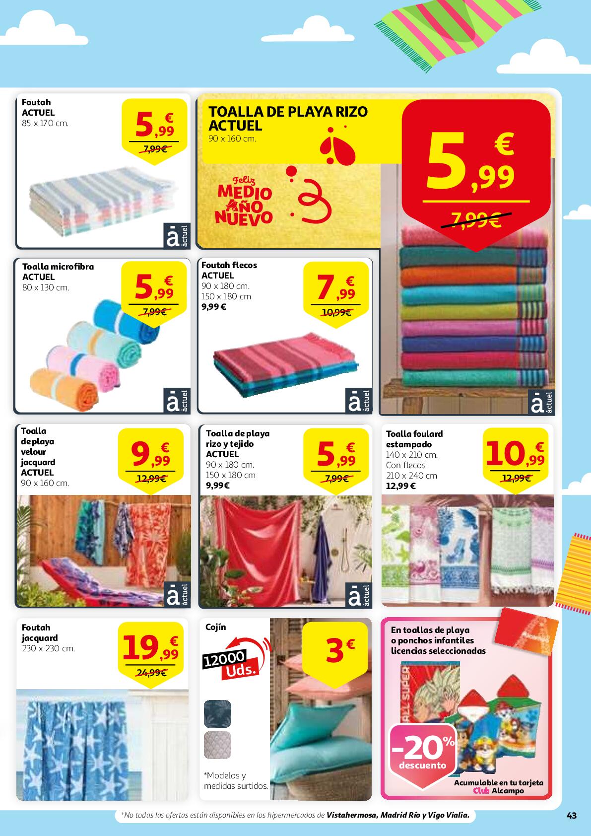 Ofertas aniversario Alcampo. Página 43