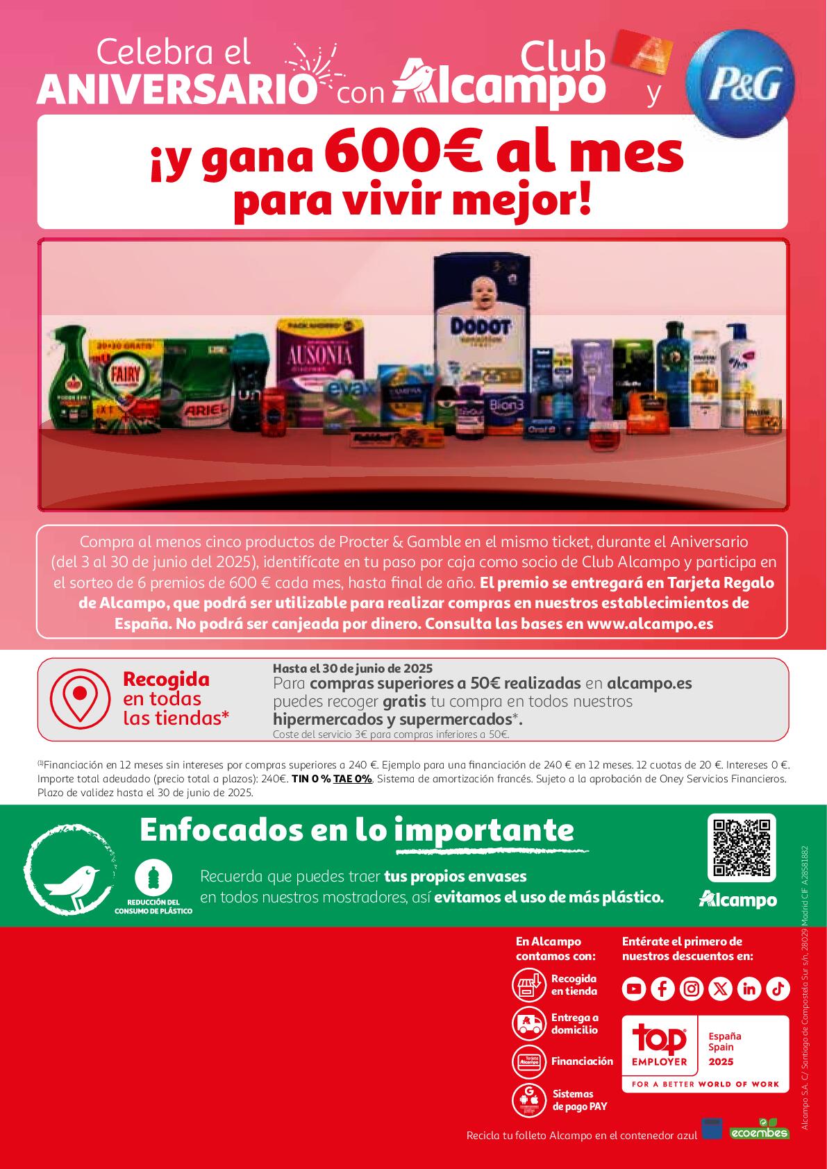 Ofertas aniversario Alcampo. Página 50