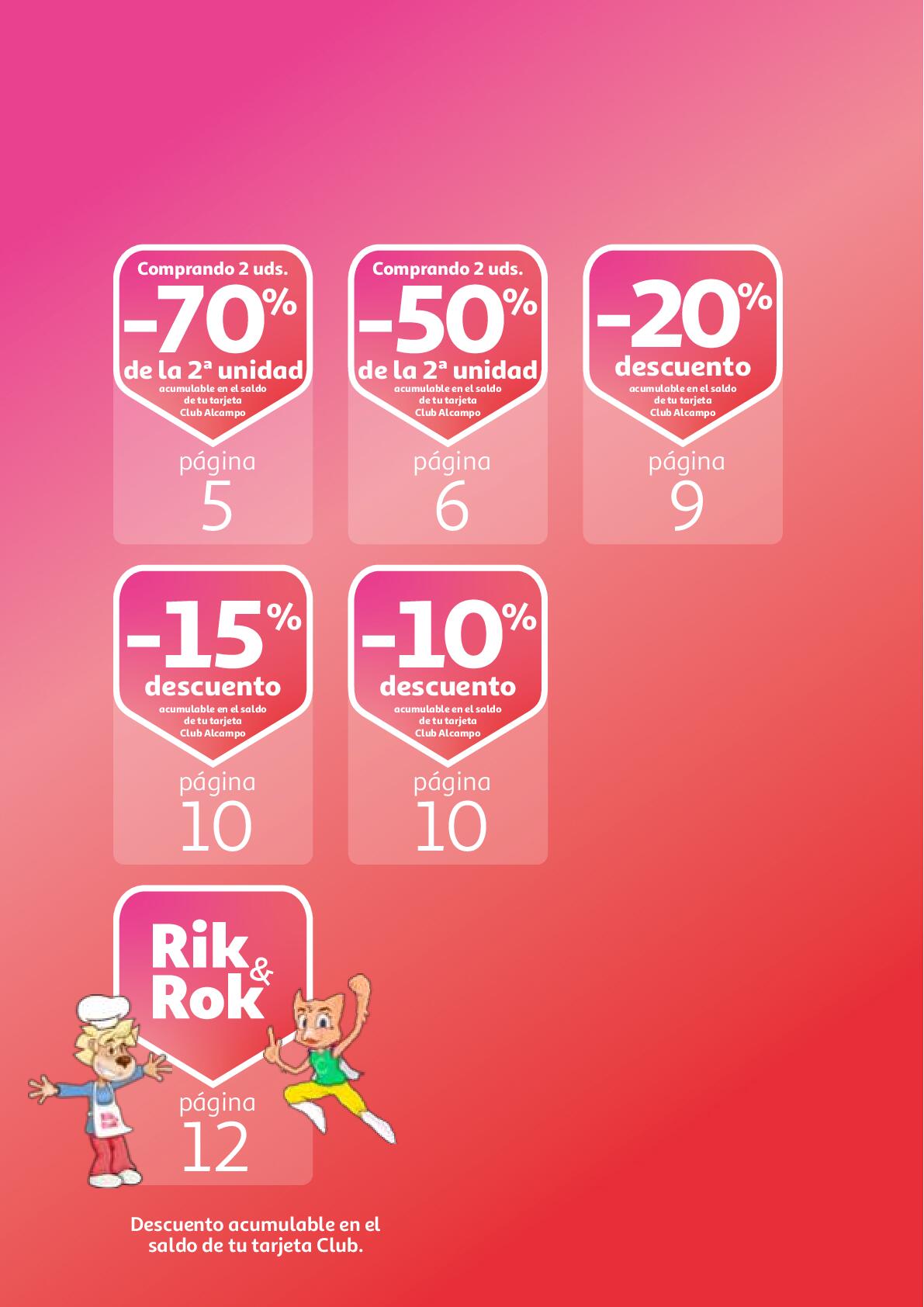 Promociones Club Alcampo Alcampo. Página 04