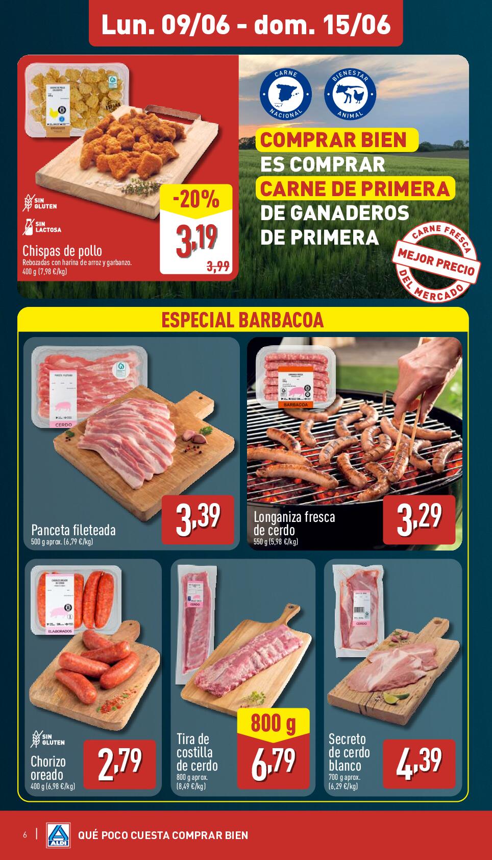 Folleto semanal Aldi. Página 06