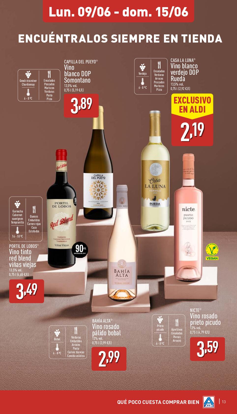 Folleto semanal Aldi. Página 13