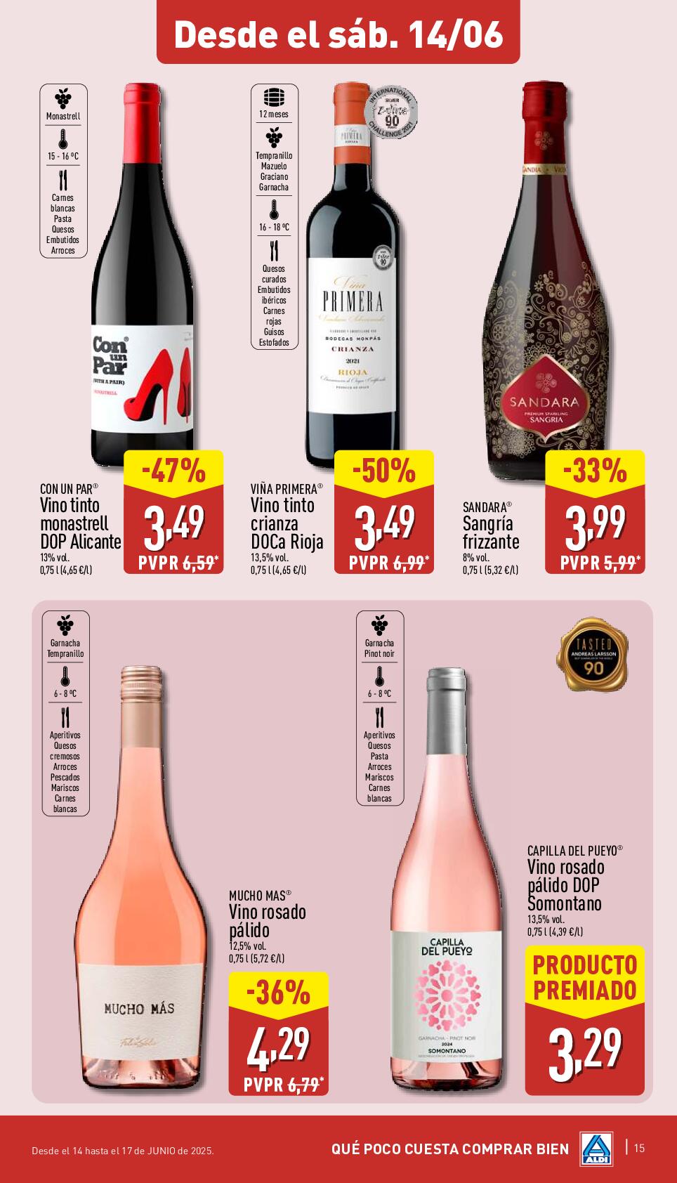 Folleto semanal Aldi. Página 15