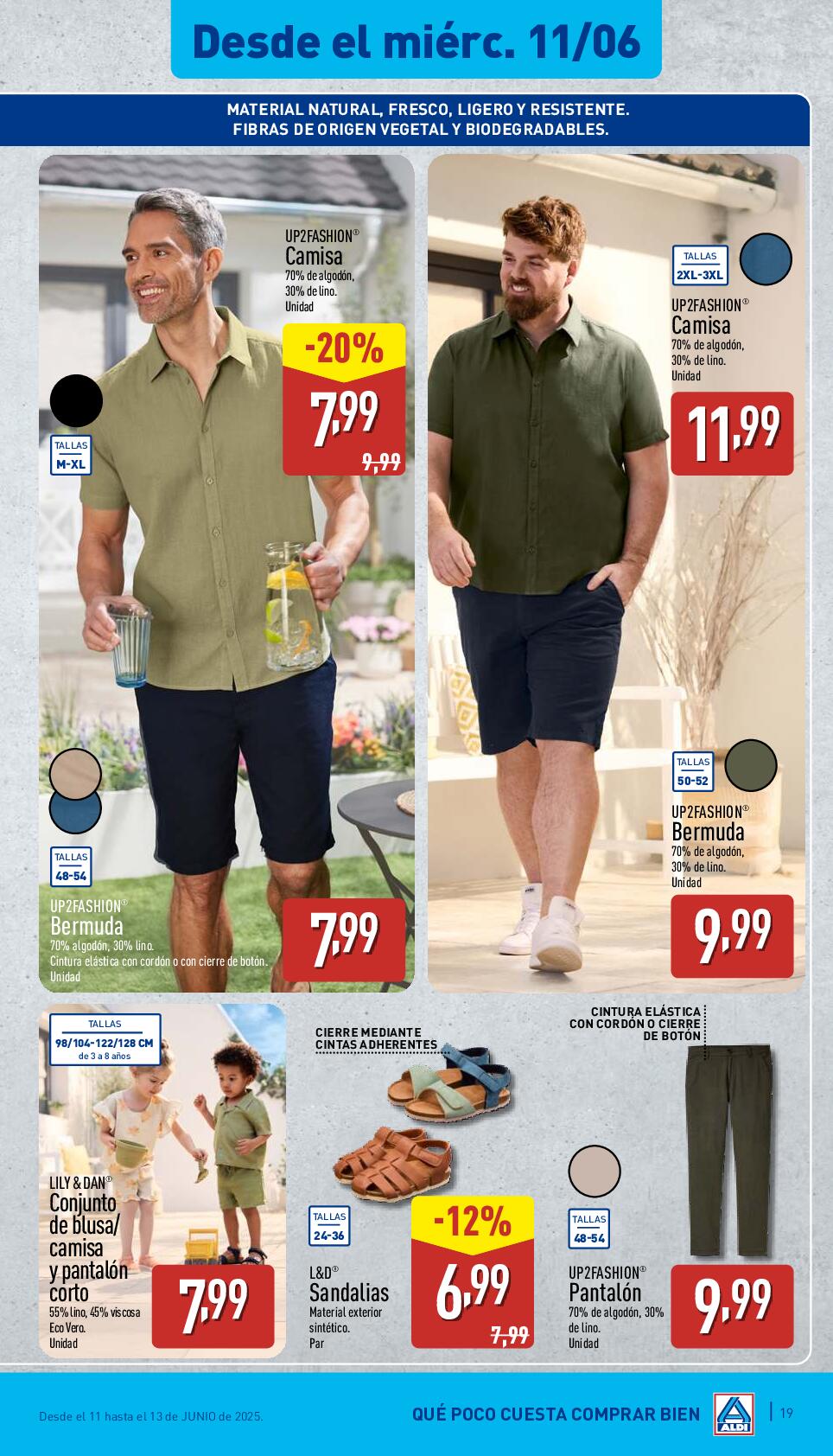 Folleto semanal Aldi. Página 19
