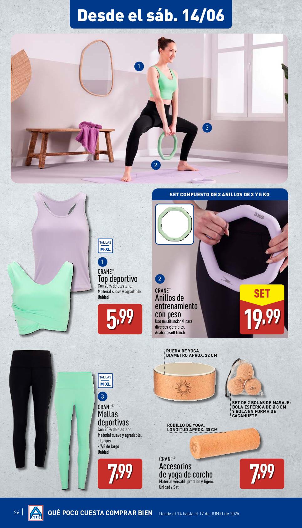 Folleto semanal Aldi. Página 26