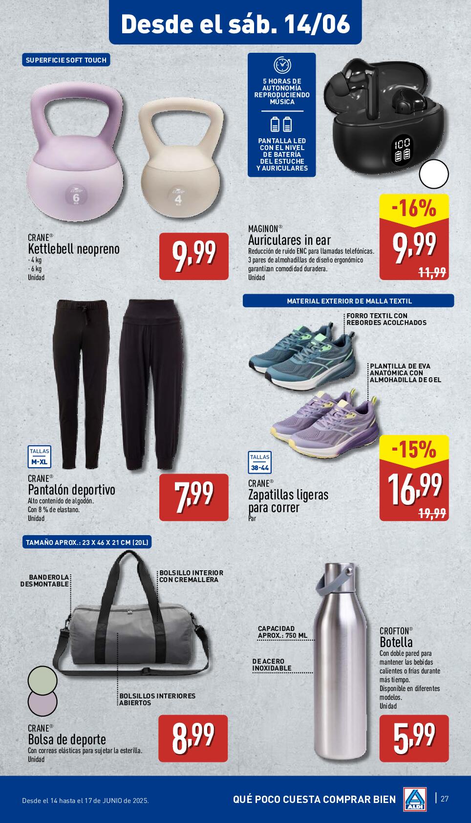 Folleto semanal Aldi. Página 27