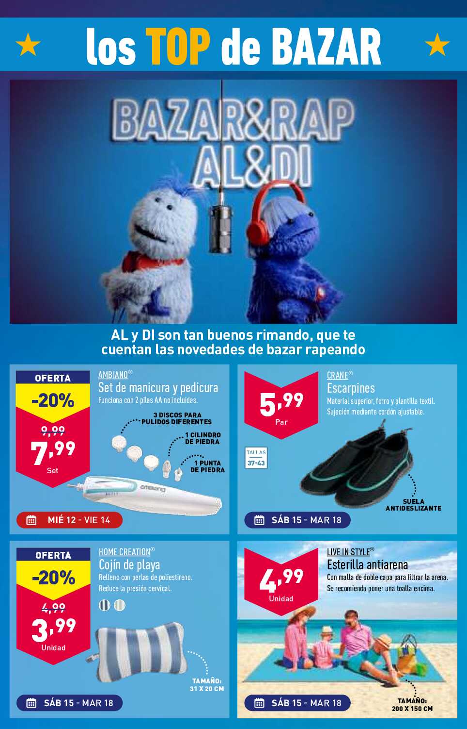 Folleto semanal Aldi. Página 15