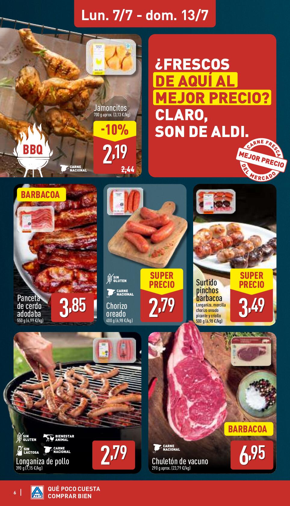 Qué poco cuesta comprar bien Aldi. Página 06