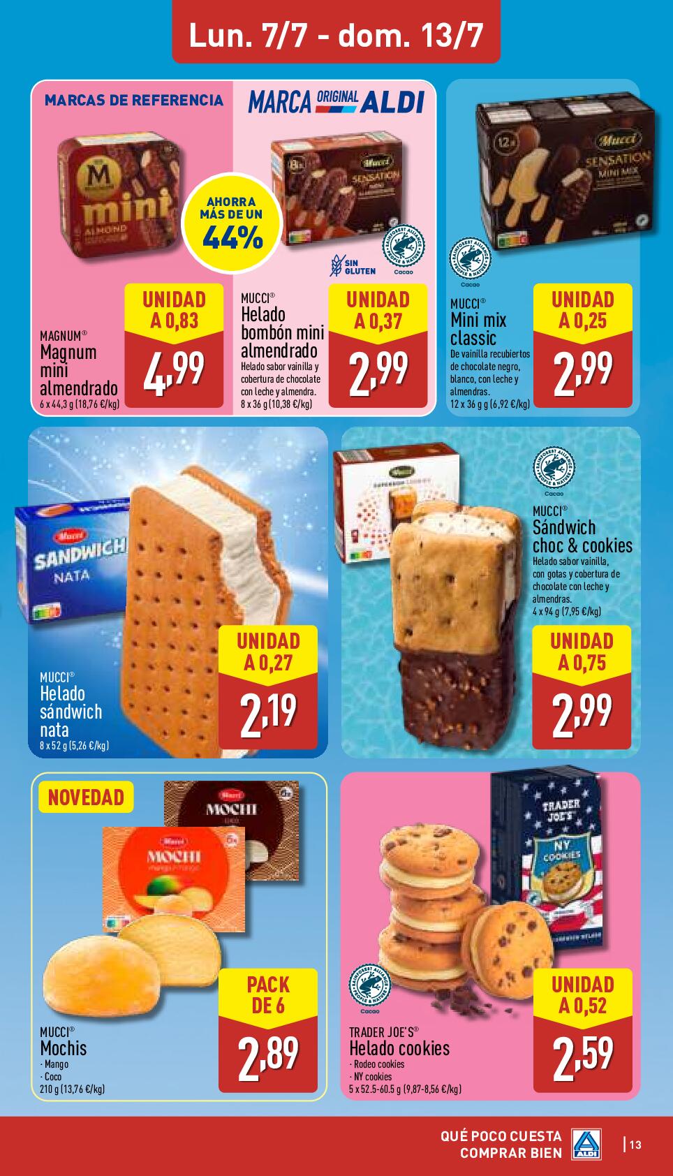 Qué poco cuesta comprar bien Aldi. Página 13