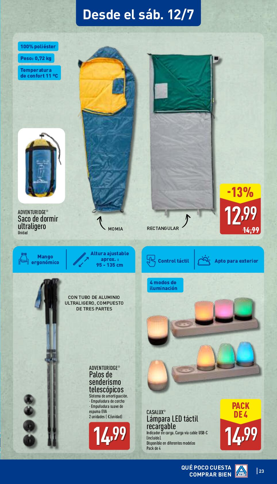 Qué poco cuesta comprar bien Aldi. Página 23
