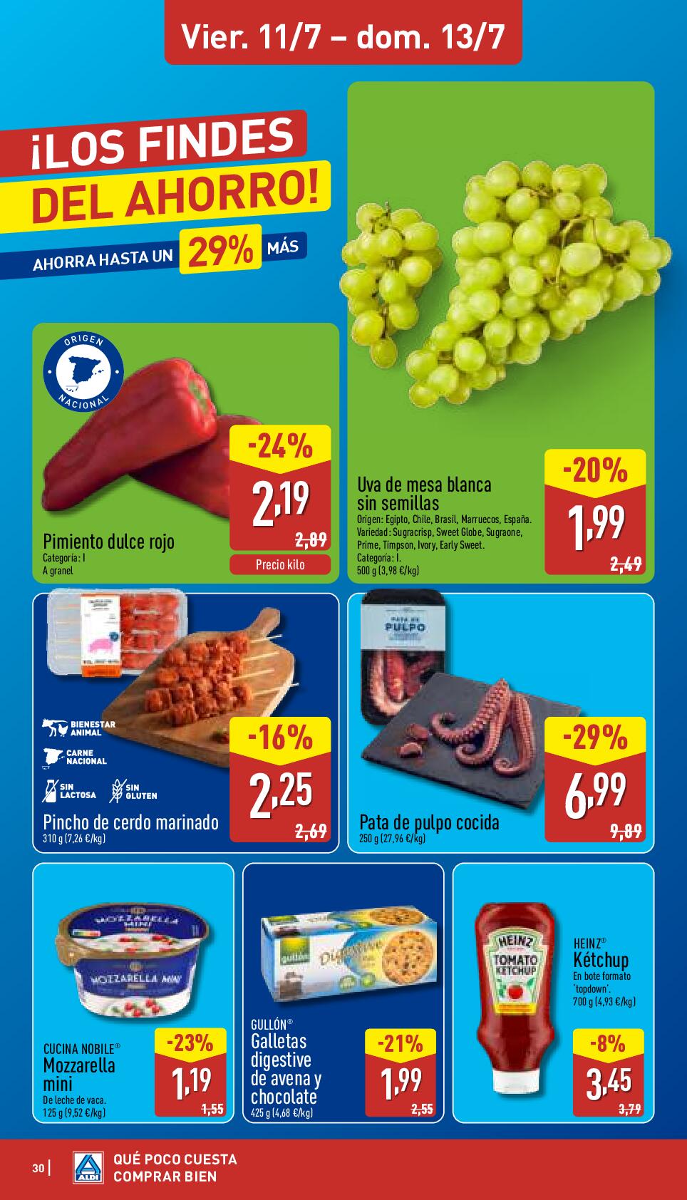 Qué poco cuesta comprar bien Aldi. Página 30