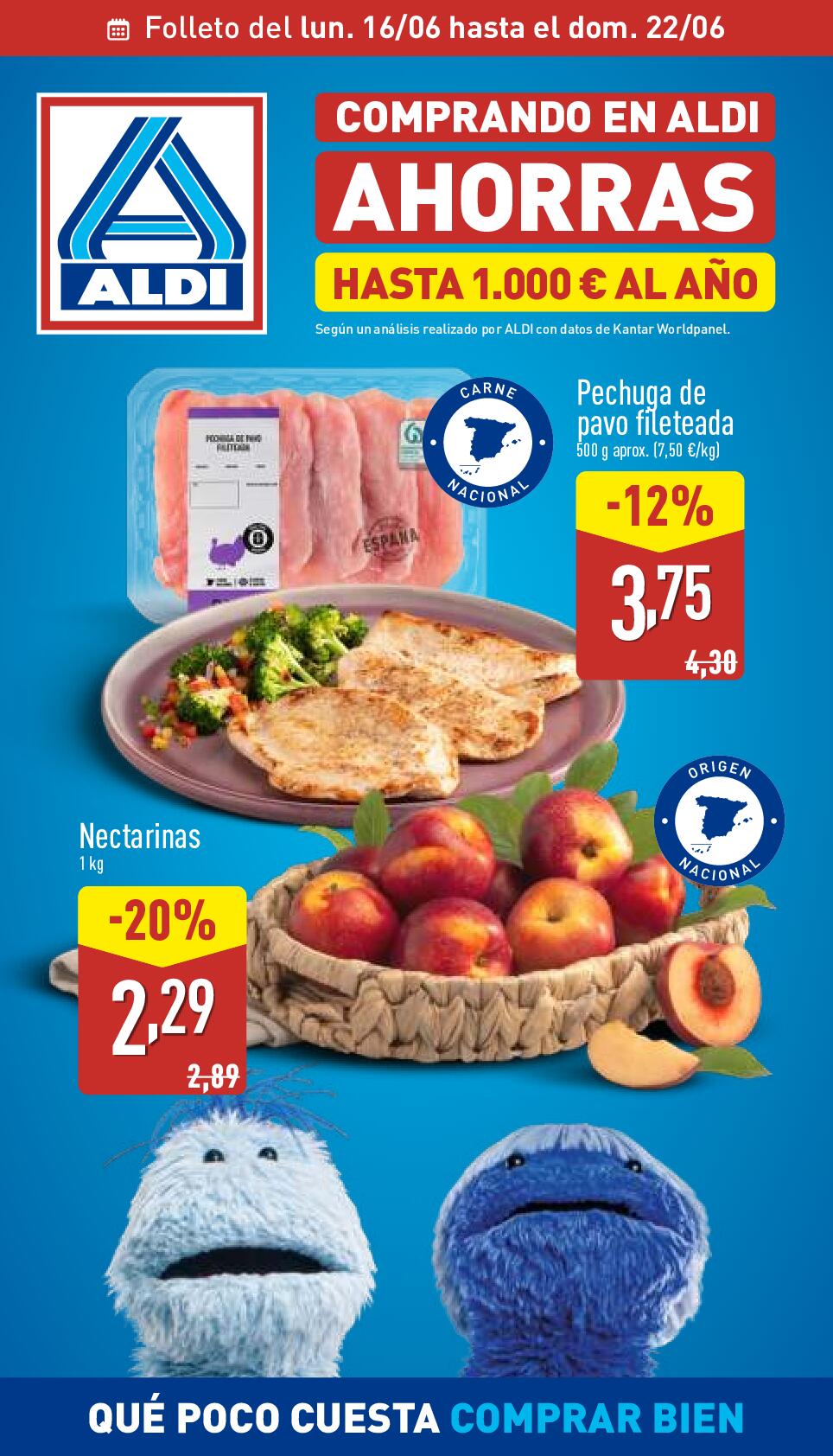 Qué poco cuesta comprar bien Aldi. Página 01