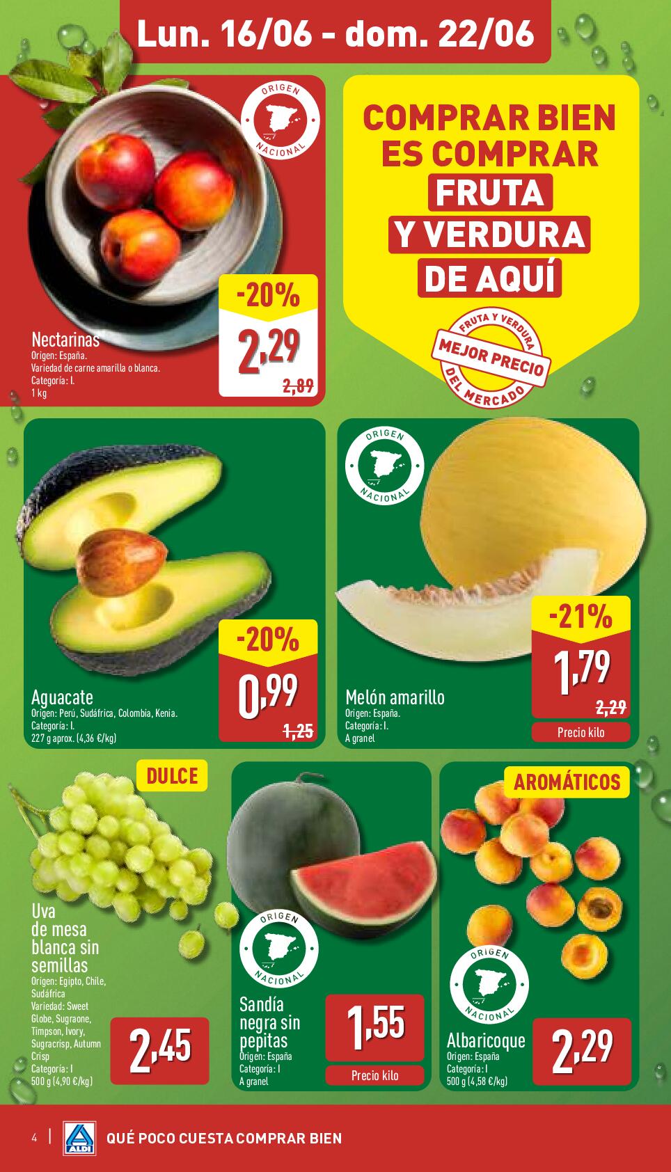Qué poco cuesta comprar bien Aldi. Página 04