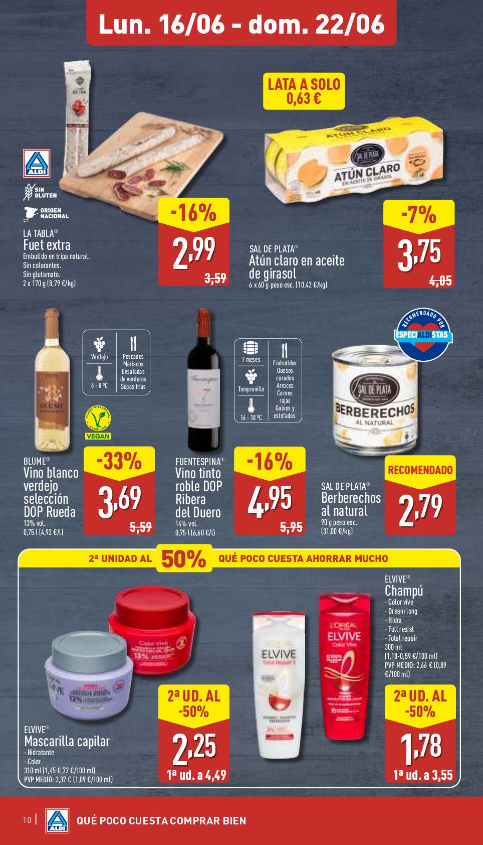Qué poco cuesta comprar bien Aldi. Página 10