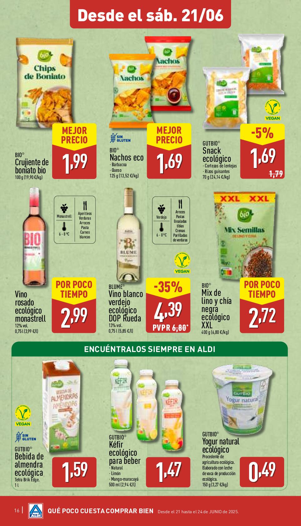 Qué poco cuesta comprar bien Aldi. Página 16