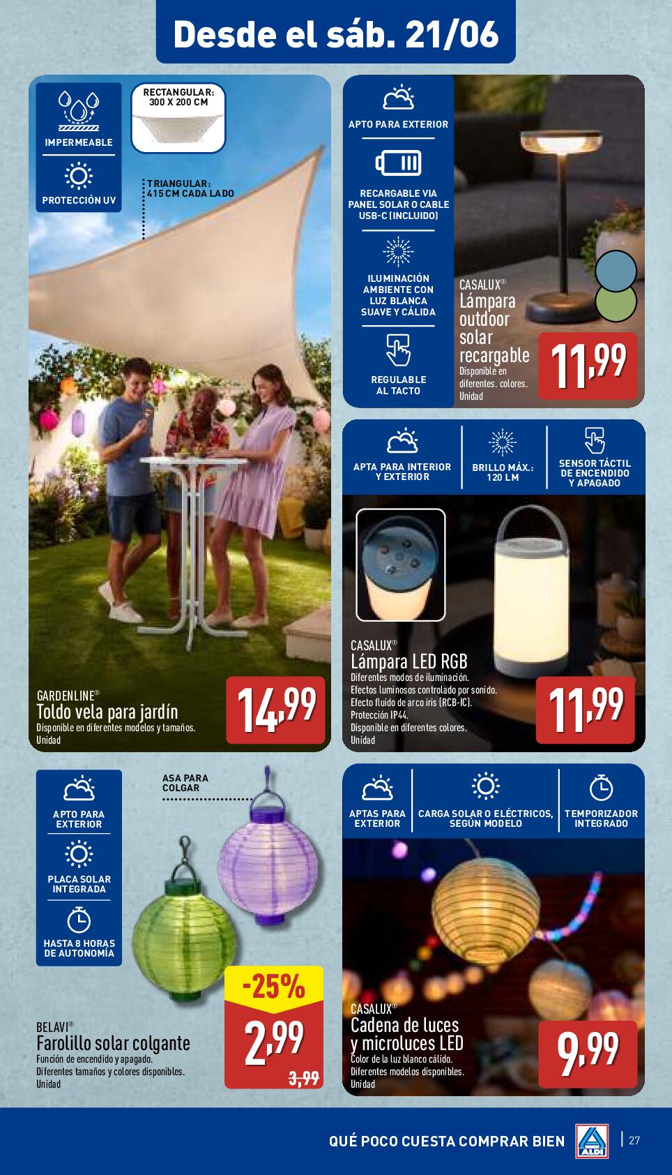 Qué poco cuesta comprar bien Aldi. Página 27
