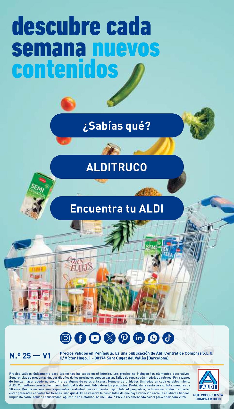 Qué poco cuesta comprar bien Aldi. Página 32