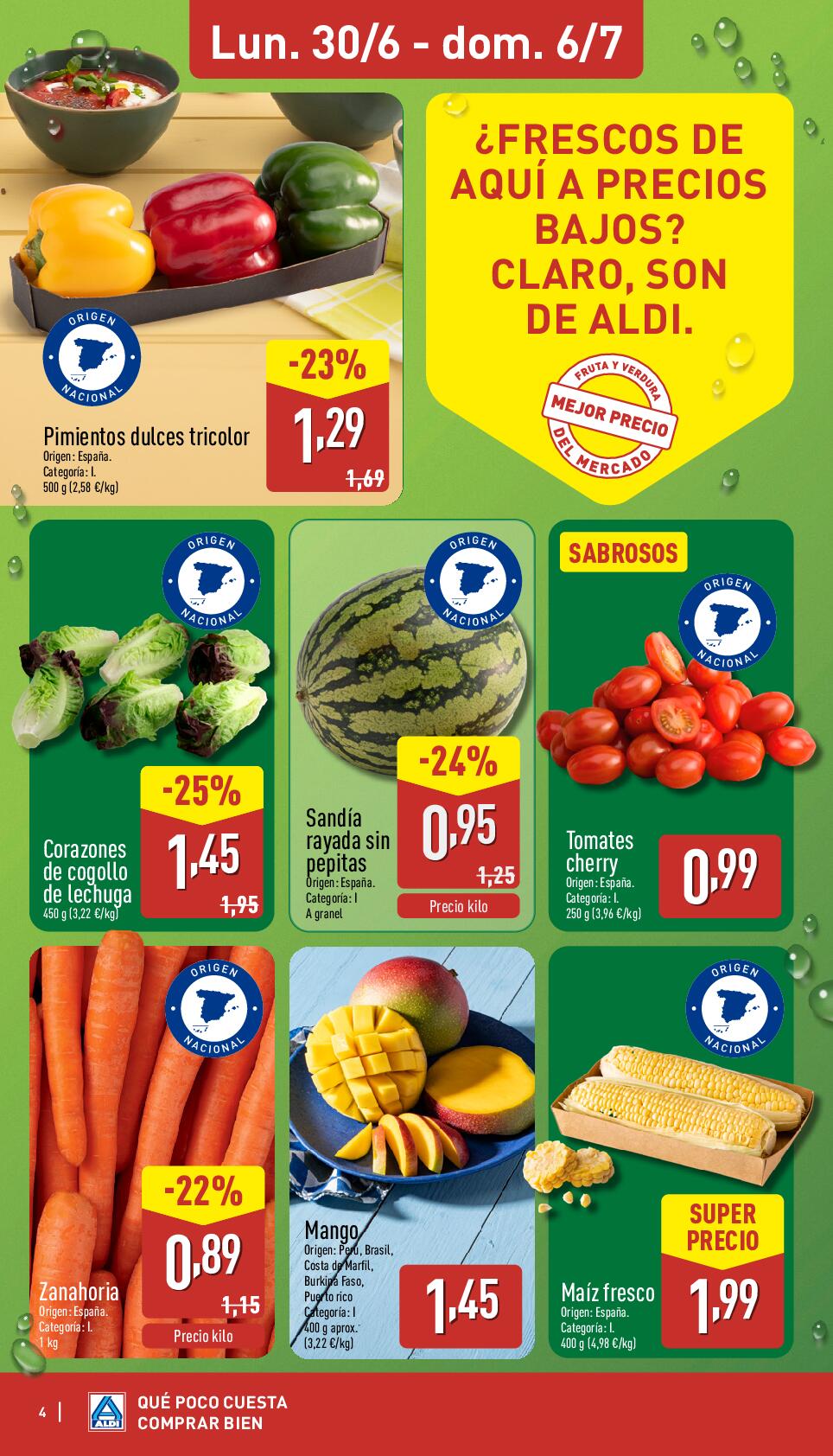 Qué poco cuesta comprar bien Aldi. Página 04