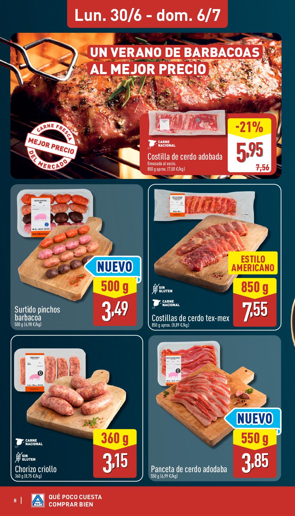 Qué poco cuesta comprar bien Aldi. Página 08