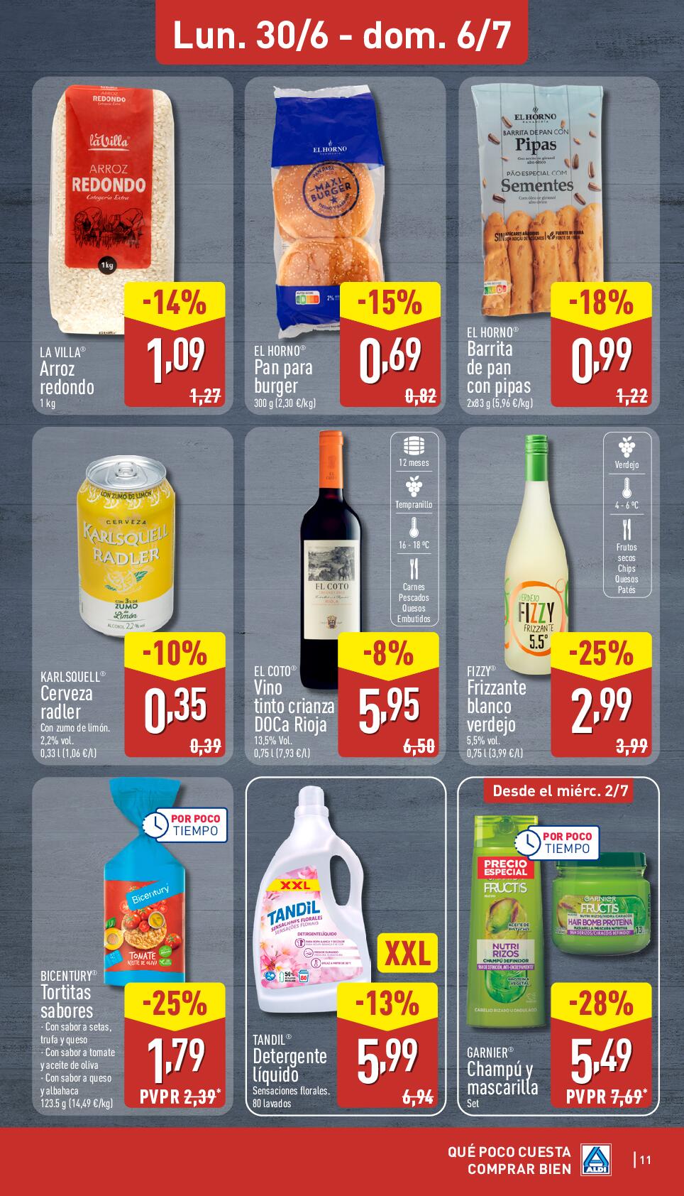 Qué poco cuesta comprar bien Aldi. Página 11