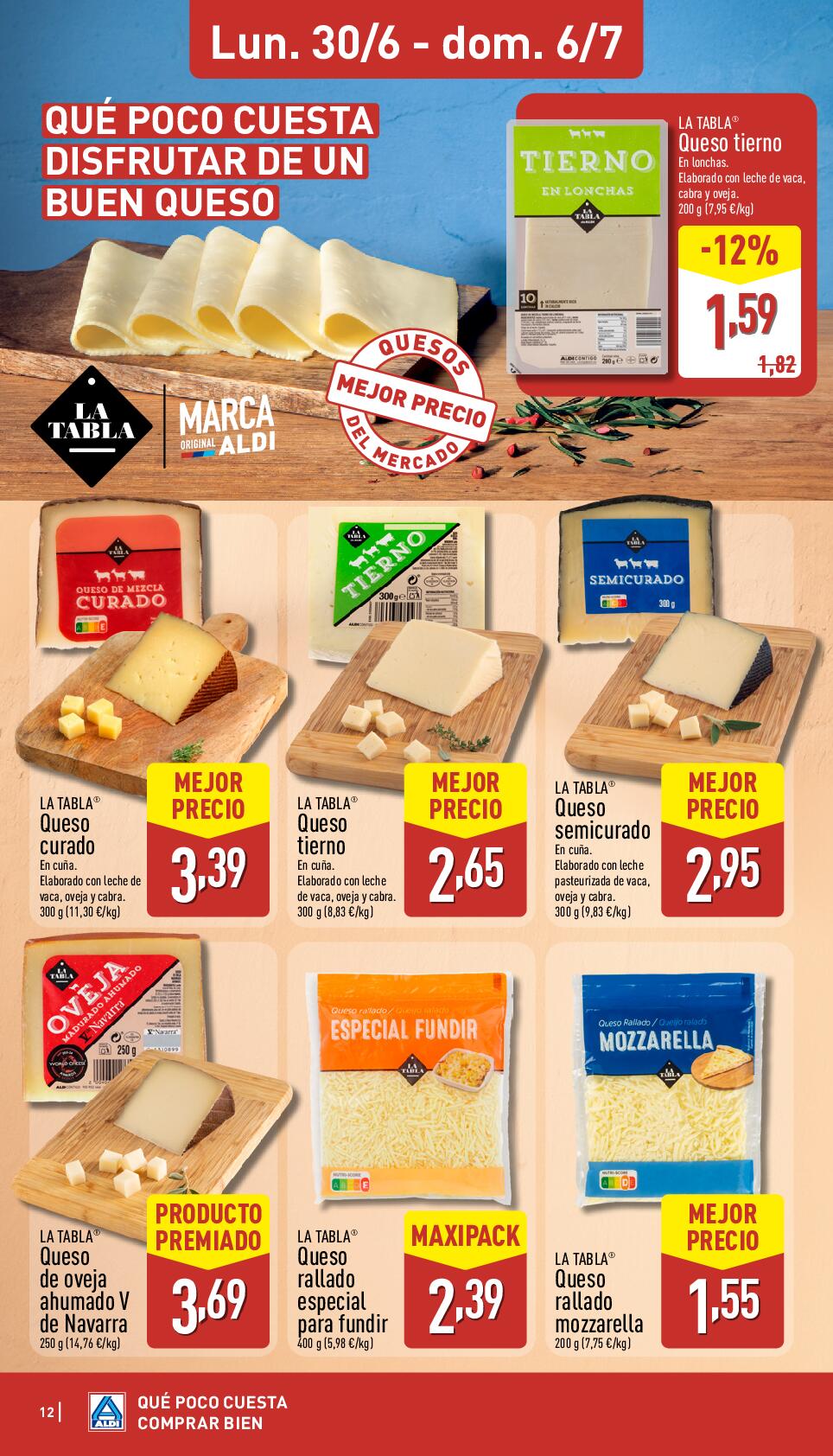 Qué poco cuesta comprar bien Aldi. Página 12