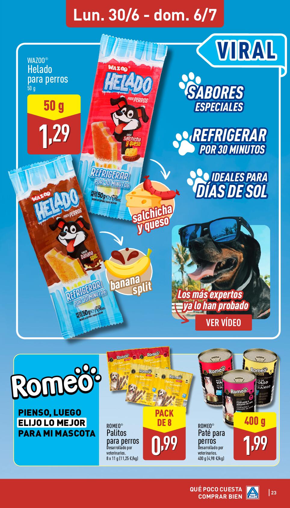 Qué poco cuesta comprar bien Aldi. Página 23