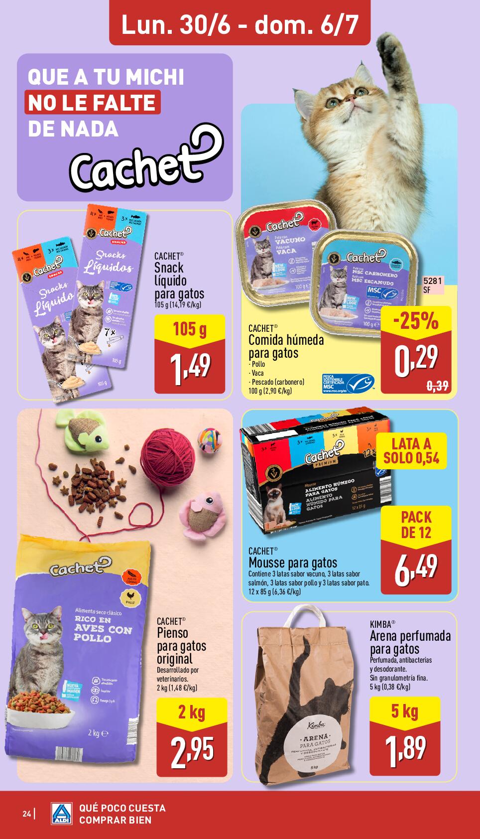 Qué poco cuesta comprar bien Aldi. Página 24