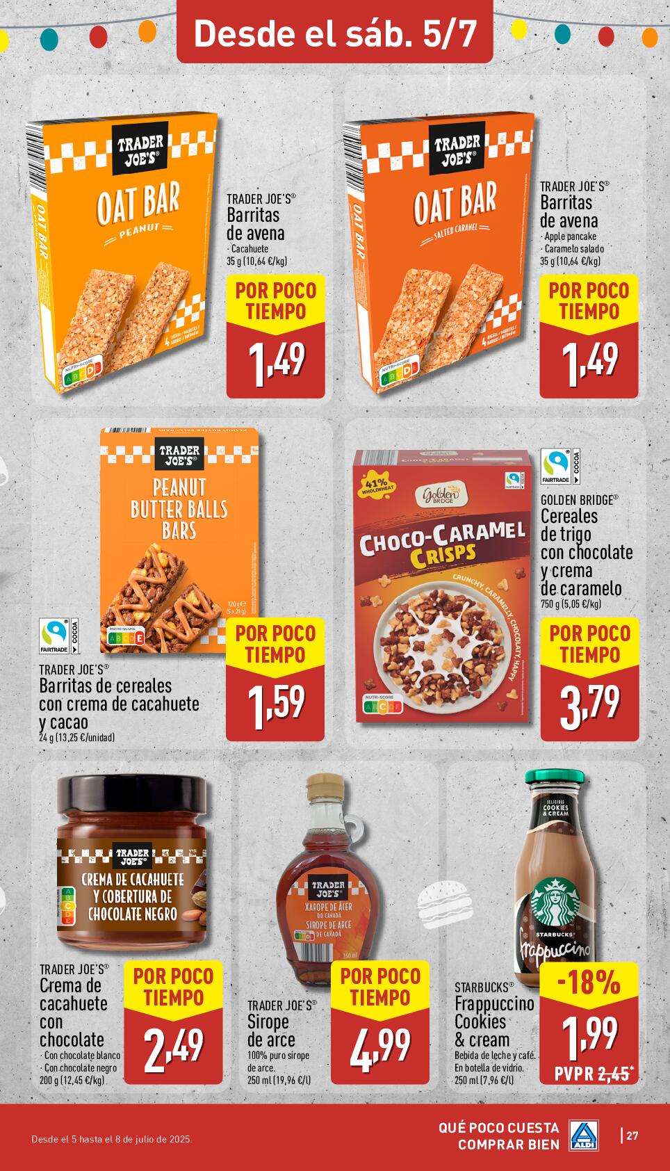 Qué poco cuesta comprar bien Aldi. Página 27