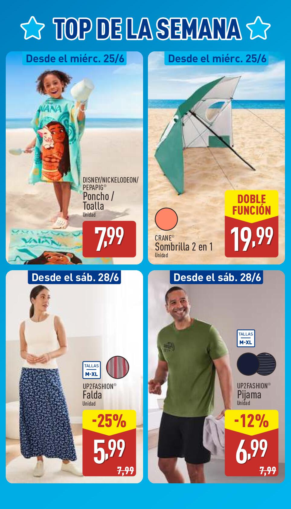 Qué poco cuesta disfrutar del verano Aldi. Página 03