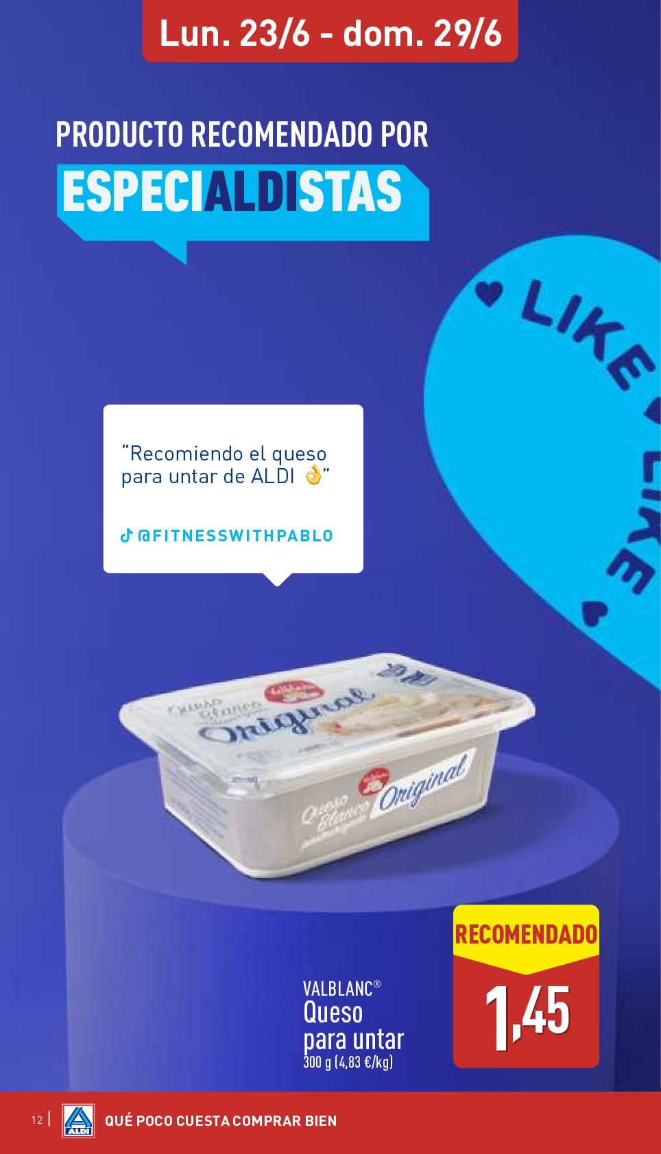 Qué poco cuesta disfrutar del verano Aldi. Página 12