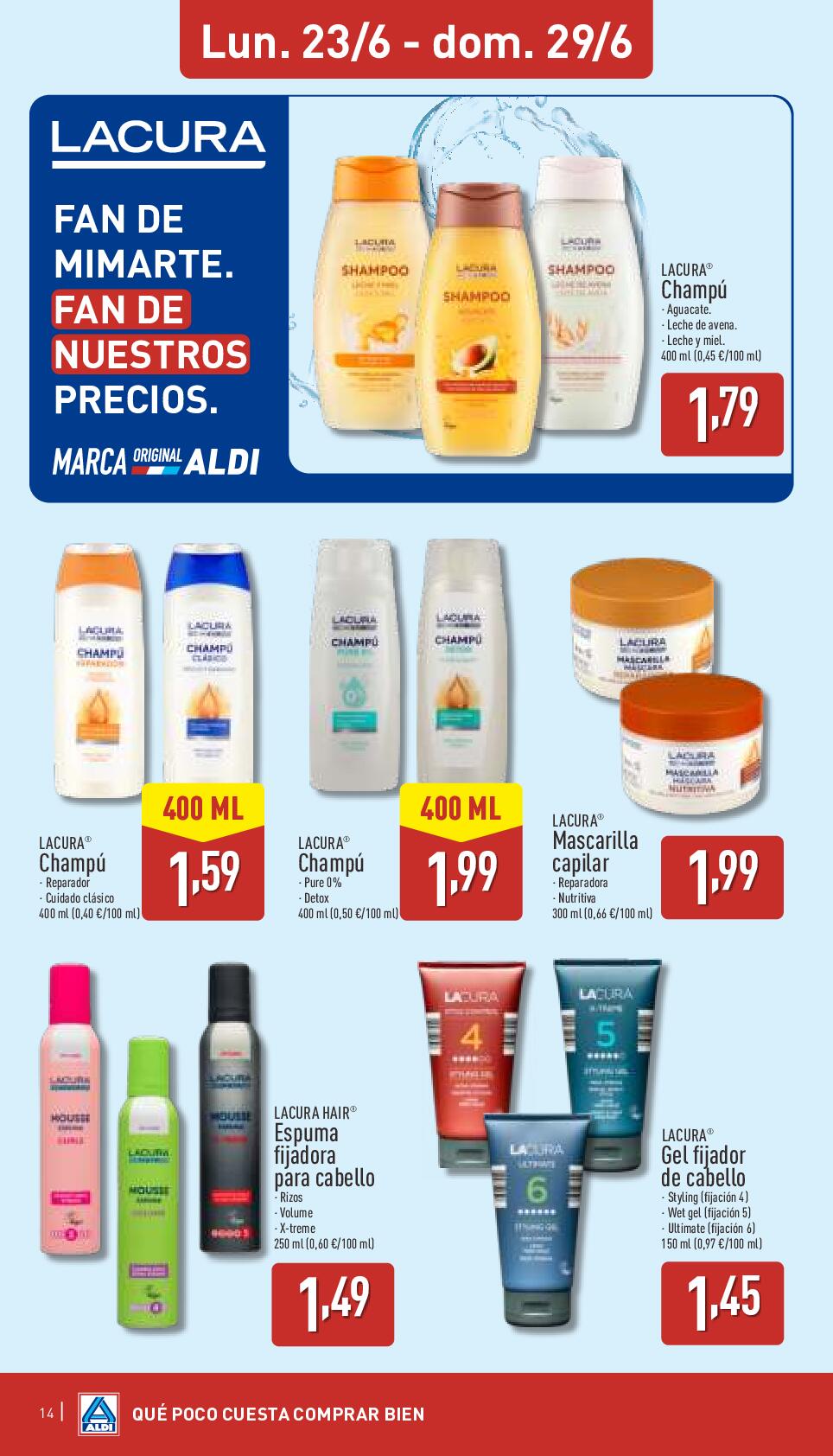 Qué poco cuesta disfrutar del verano Aldi. Página 14