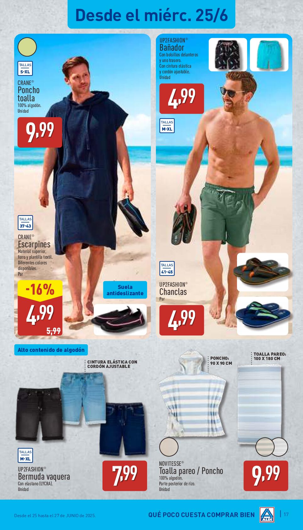 Qué poco cuesta disfrutar del verano Aldi. Página 17
